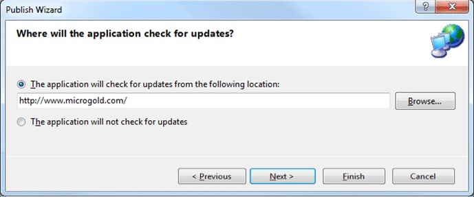 Software updating mechanism
